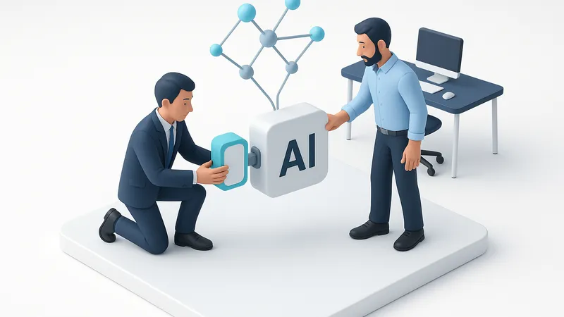 SME decision-makers comparing AI tools for a concrete process